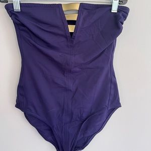 Eres swim purple one piece